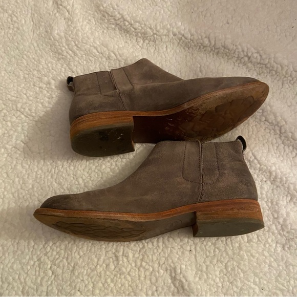 Kork-Ease Velma Brown Suede Leather Chelsea Ankle Boots Size 8.5M - Picture 5 of 10